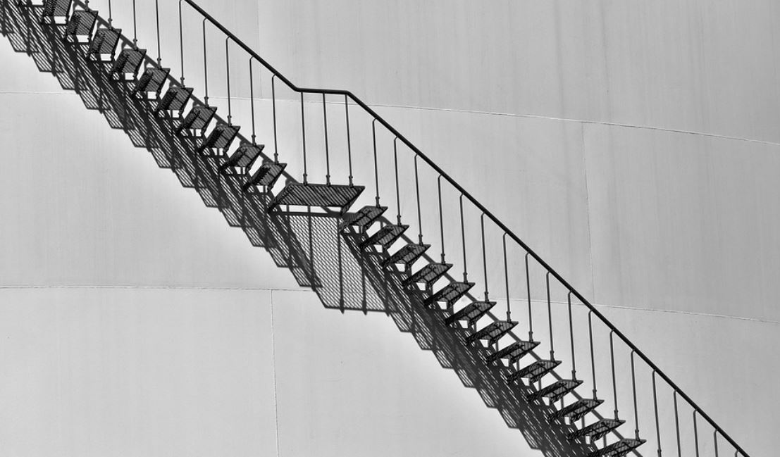 přímé schodiště